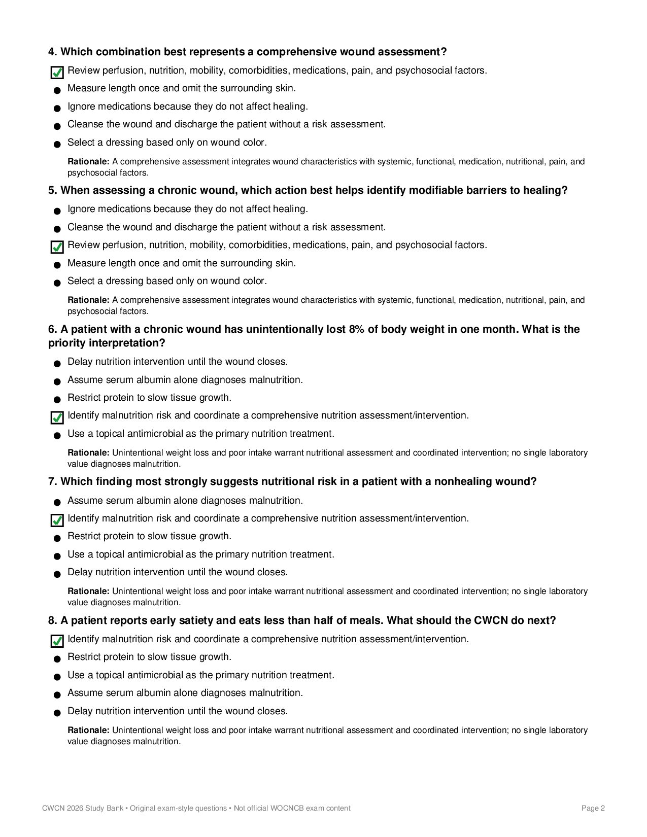 2026 CWCN 250 Original Exam Style Questions FINAL — page 2 of 56