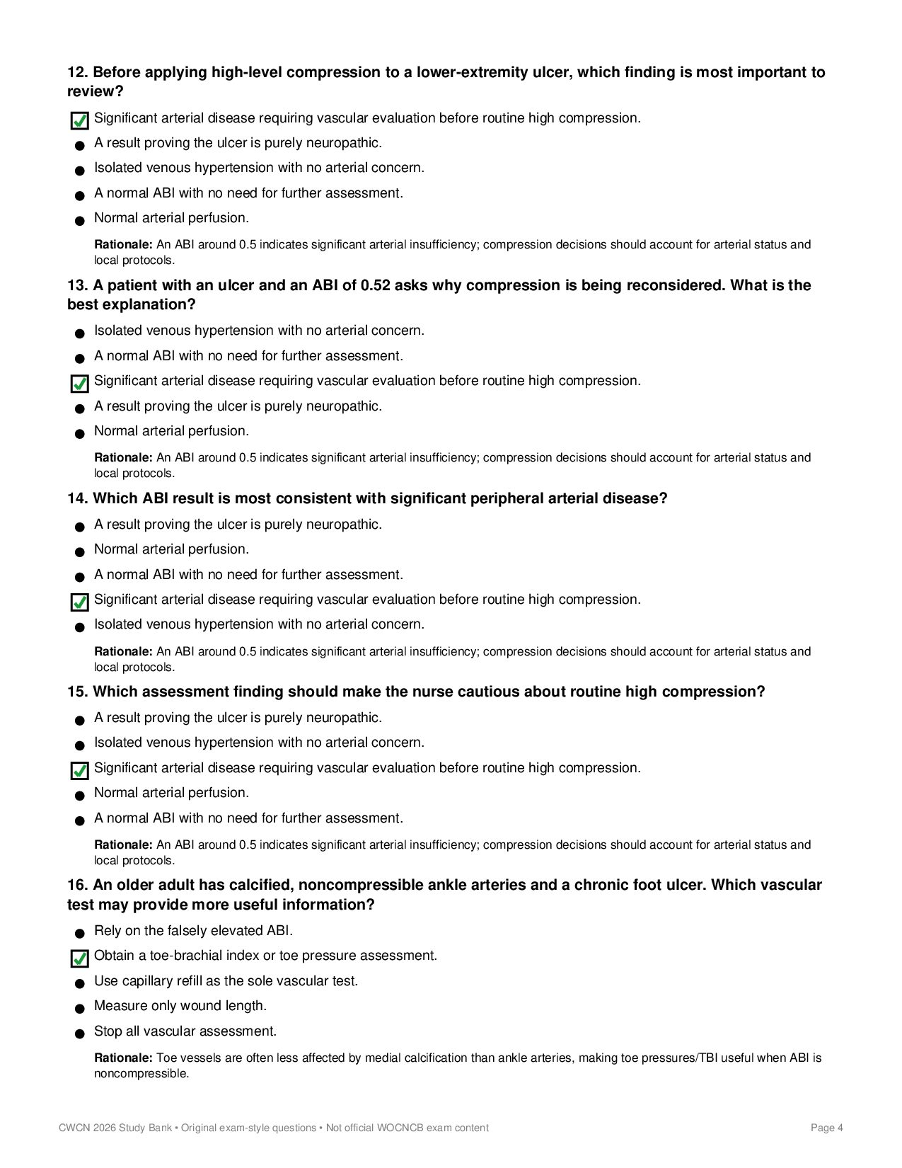 2026 CWCN 250 Original Exam Style Questions FINAL — page 4 of 56